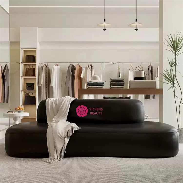 Yicheng Beauty wholesale shop beauty salon lounge area reception sofa leisure relax sofa set high quality sofa with cheap price