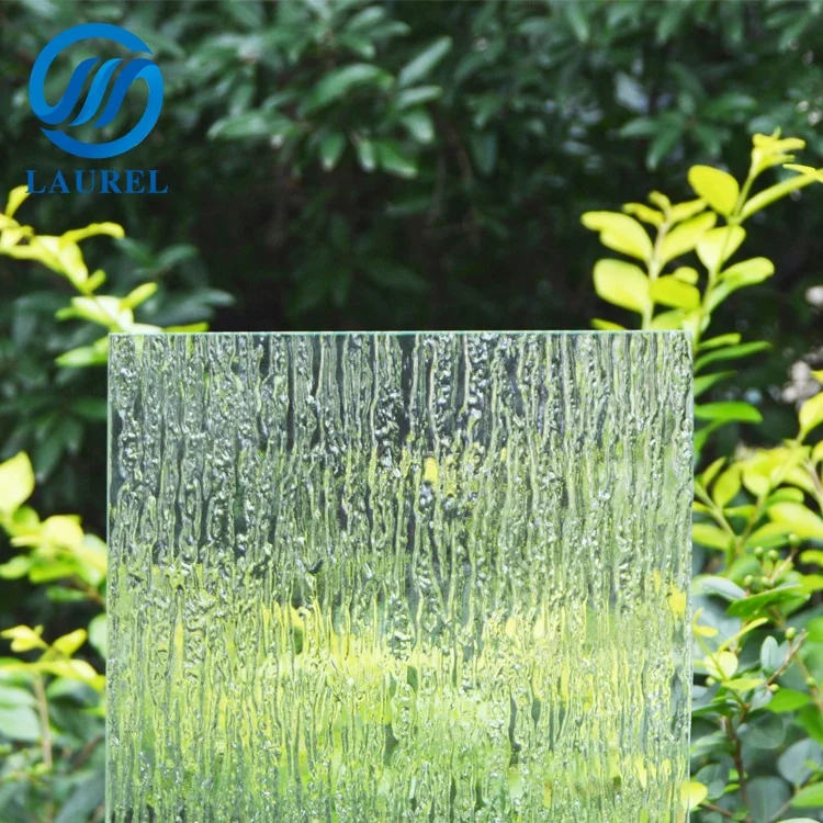 4mm-6mm Rain-S Pattern glass, glass with rain-S pattern