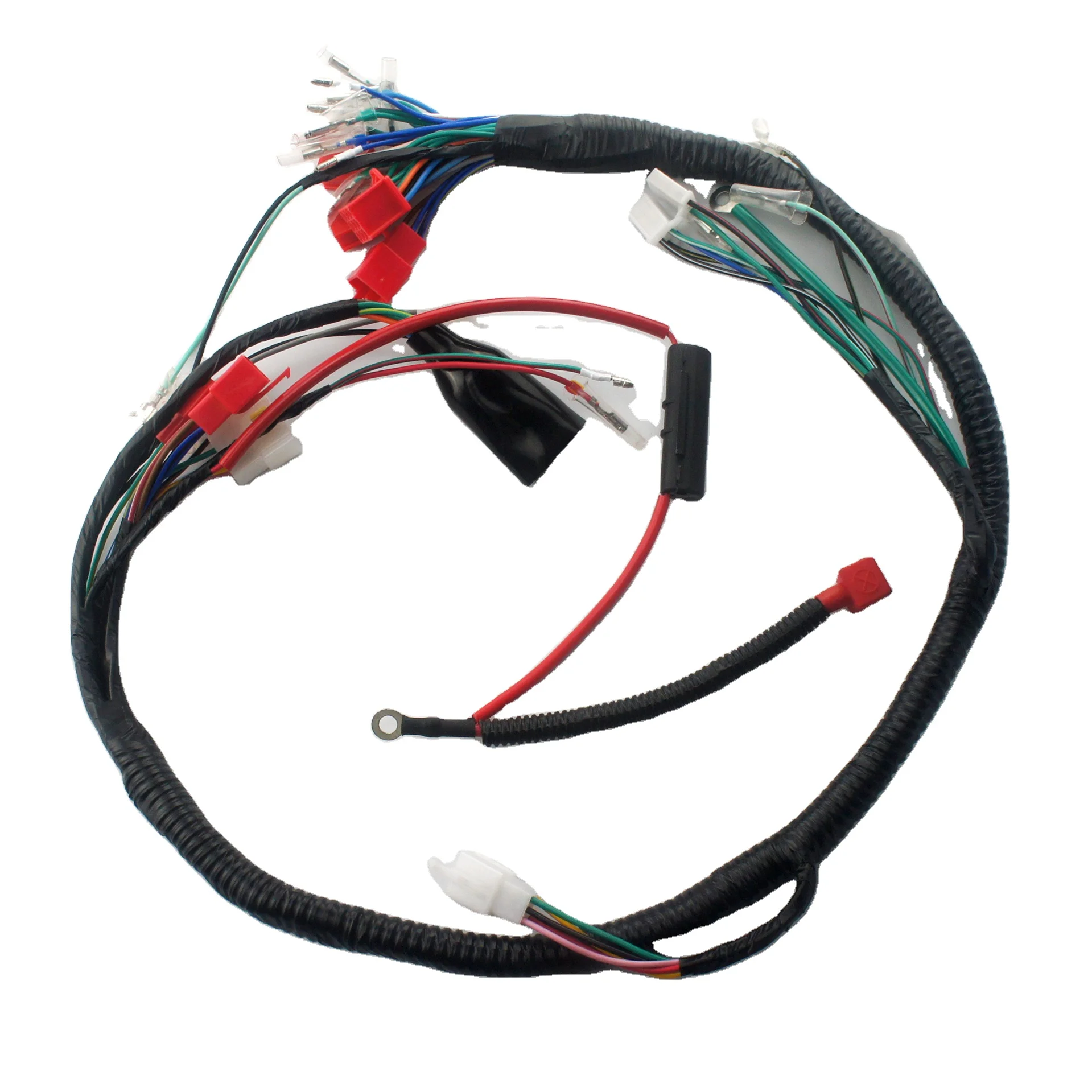 Motorcycle Accessories Harness Wire ZJ-125cc & CG-125 with 5 Gear Shift Whole Body Wiring Electric Cables Harness Wires