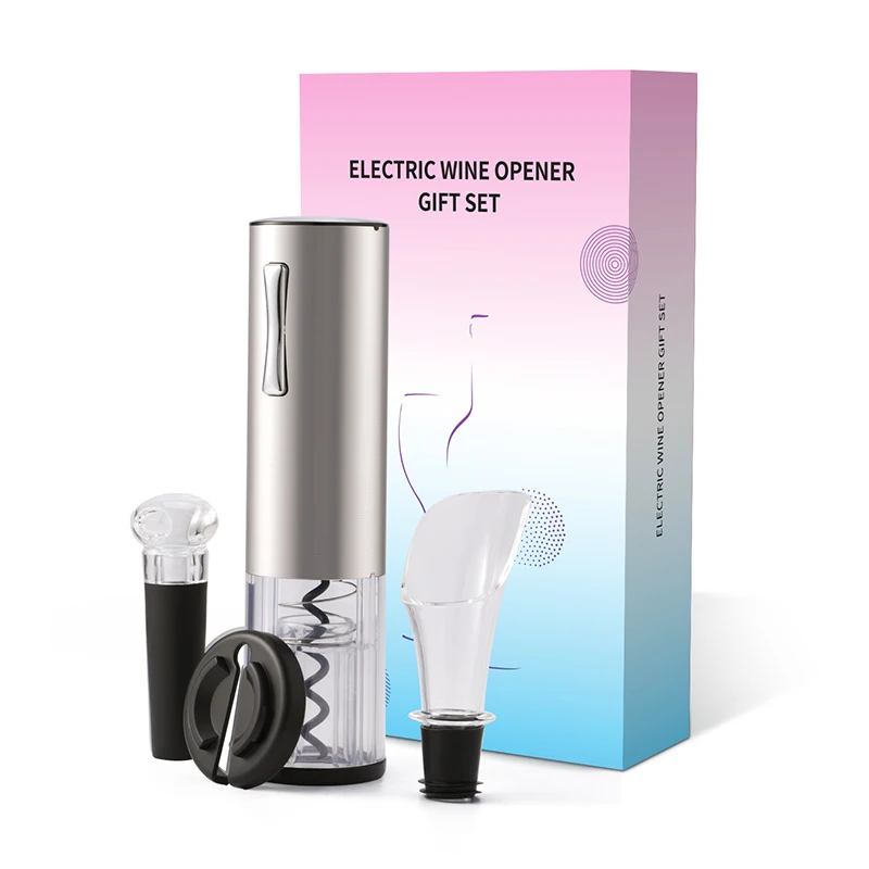 Factory direct electric wine corkscrew set for sommeliers and bartenders creative charging automatic corkscrew wine utensils