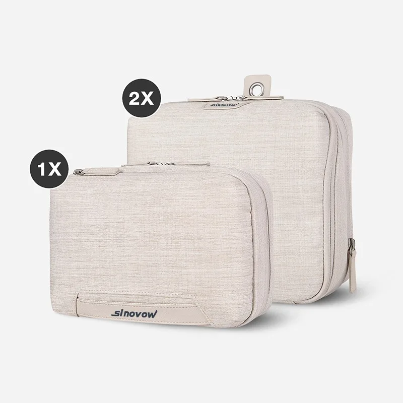 Compression Packing Cubes Organizador  3 Cubes Laundry Travel Organizer Storage Bag