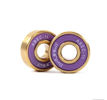 High Quality professional Chrome Steel 608 Ball skateboard skate bearings for skate board