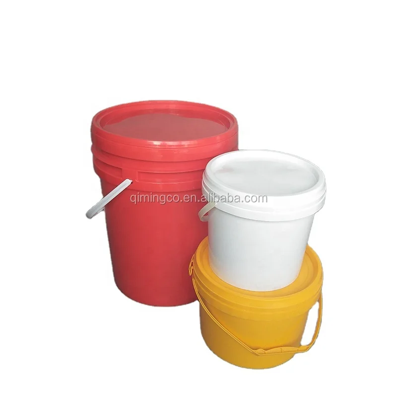 recyclable round pp IML ice cream container yogurt milk plastic bucket with lid