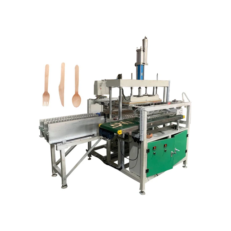 Environmental protection one time use wooden knife fork spoon making machine