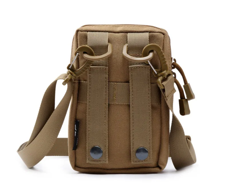 1000D Nylon Tactical Molle Pouches Mini Crossbody Bag Messenger Casual Pack Waist Bag EDC Phone Pouch