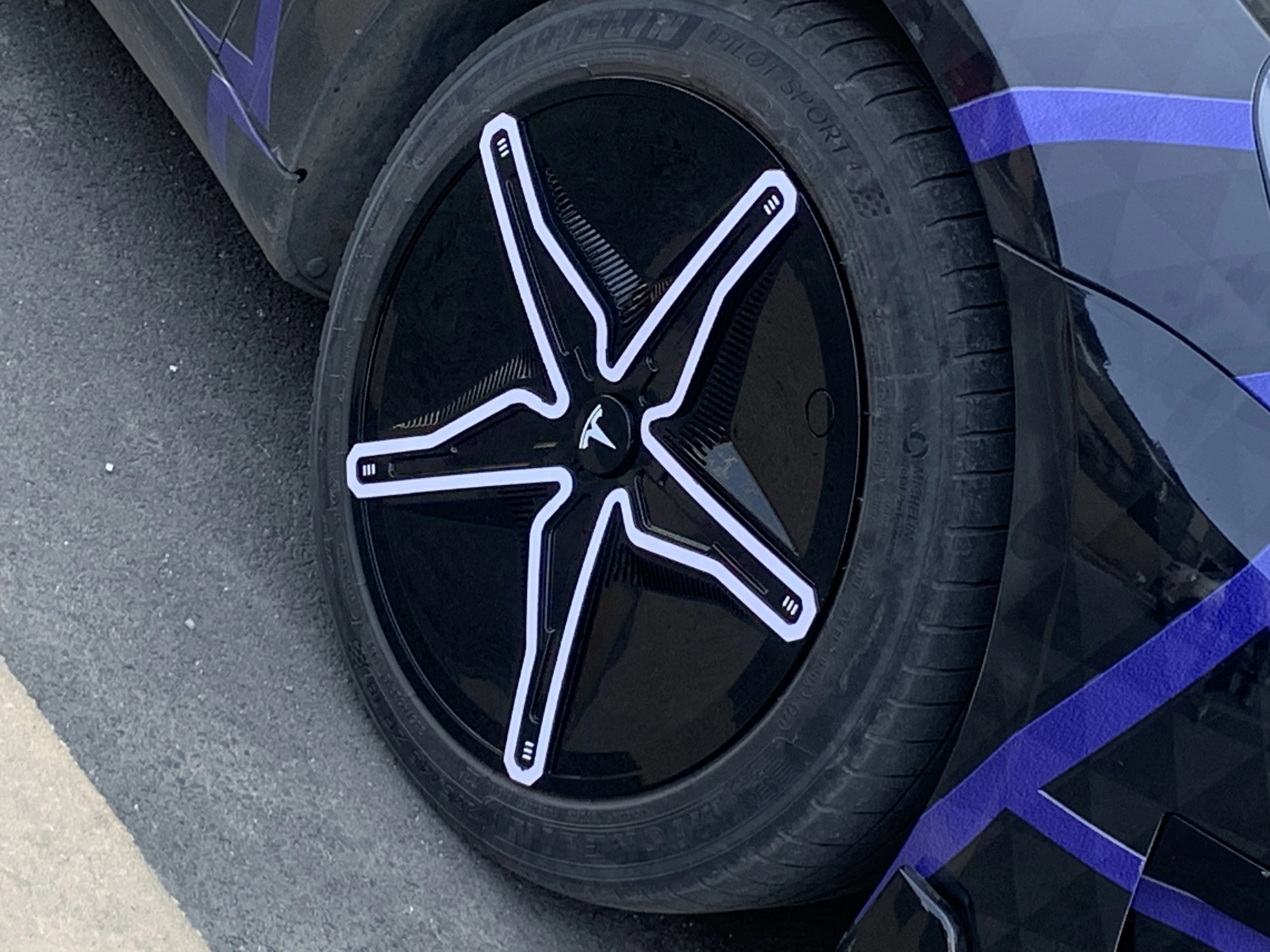 ABS Wheel Hubcaps Cover Wheel For Tesla Model Y Hub Dust Proof Cover Protection Accessories