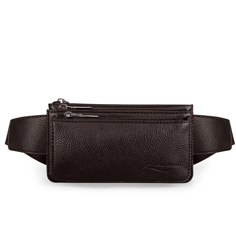 Retail outdoor Small sport fanny waist pack Travel Hiking Outdoor Sport Waist Bag running genuine leather bum bag