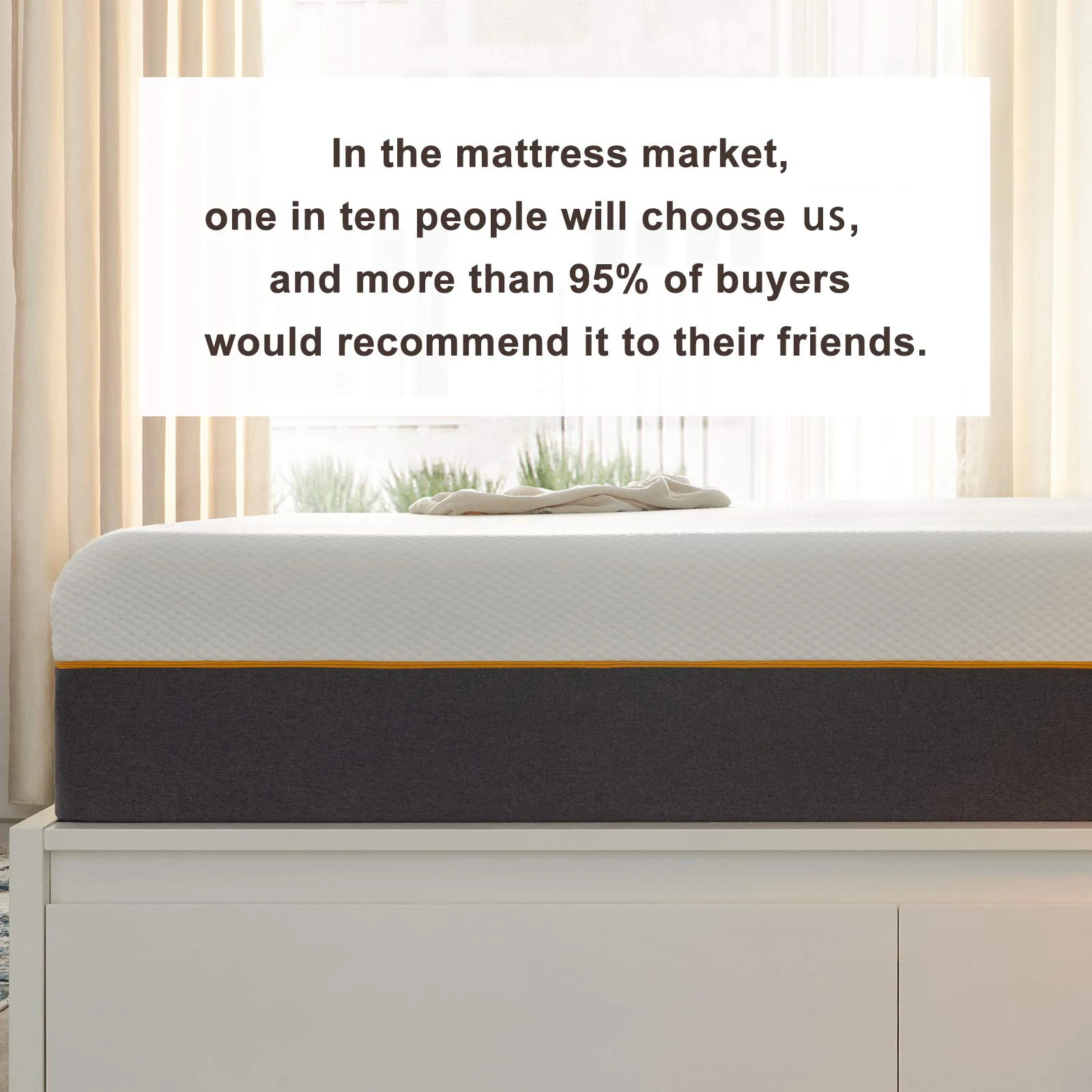 EN1957 Extraction in organic solvent by GC-MS LC-MS/MS super soft firm inodorous Polyurethane Gel Memory Sponge Foam mattress