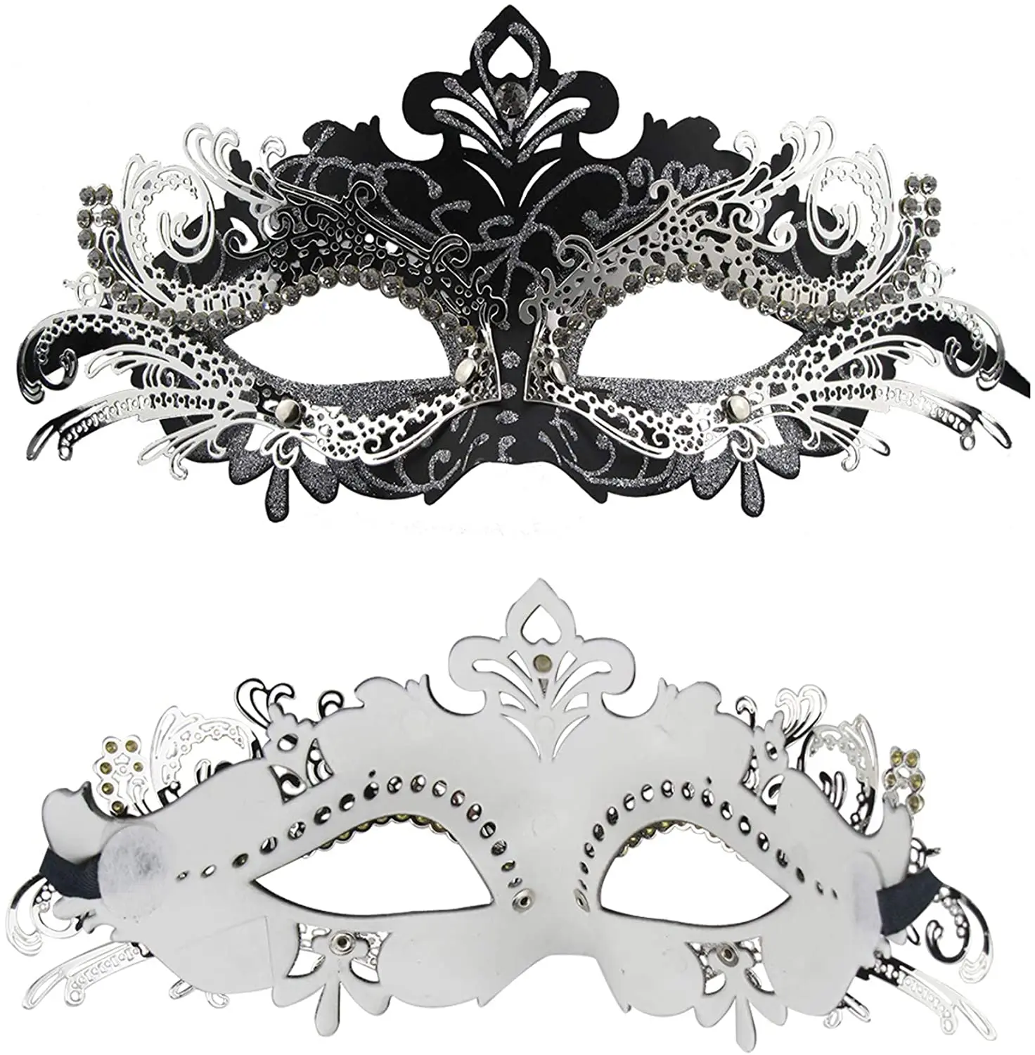 Couples Masquerade Mardi Gras Christmas Venetian Cosplay Costume Halloween Party Set
