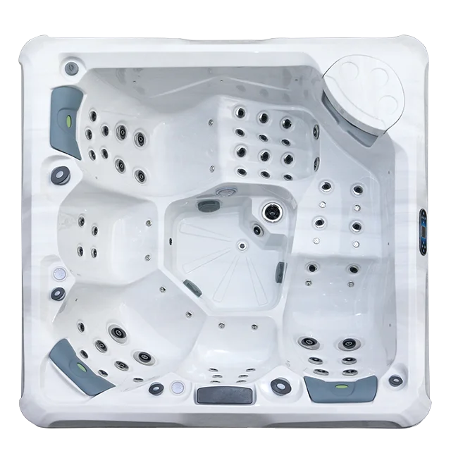 2 Lounge New Outdoor Massage Bathtub Whirlpool Spa Hot Tub