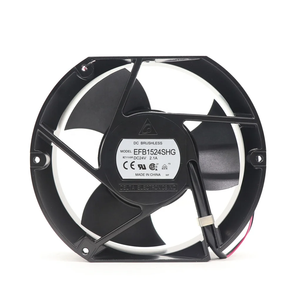 Delta EFB1524SHG 24V DC 2.1A 172X150X51mm 4300rpm 325CFM ACS510 550 ABB Inverter Ball Bearing axial Cooling Fan