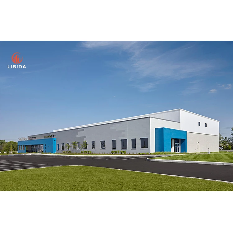 Prefabricated Steel Warehouse / Workshop / Hangar / Hall Steel Structure Price