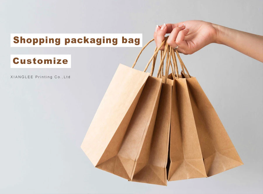 2023 Xianglee Strength Factory Wholesale New Customisable Handy Tote Shopping Bag