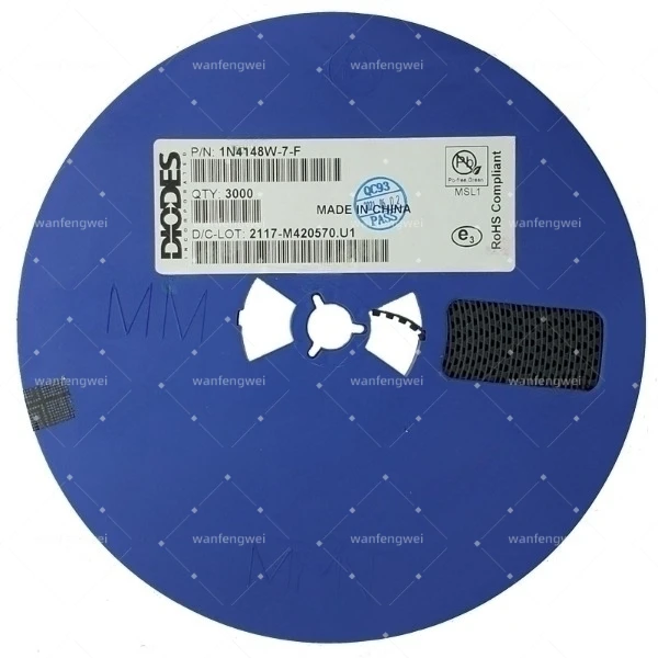 1N4148W-7-F SOD-123 интегральные схемы с микросхемой конденсаторные модульные резисторы модули bluetooth диодные