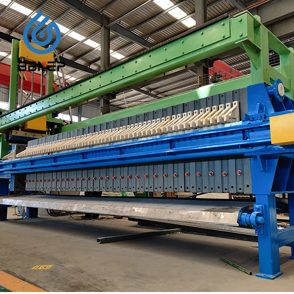 Automatic High-Pressure Wastewater Treatment Membrane Filter Press Machine for Water & Cloth Washing for Industries