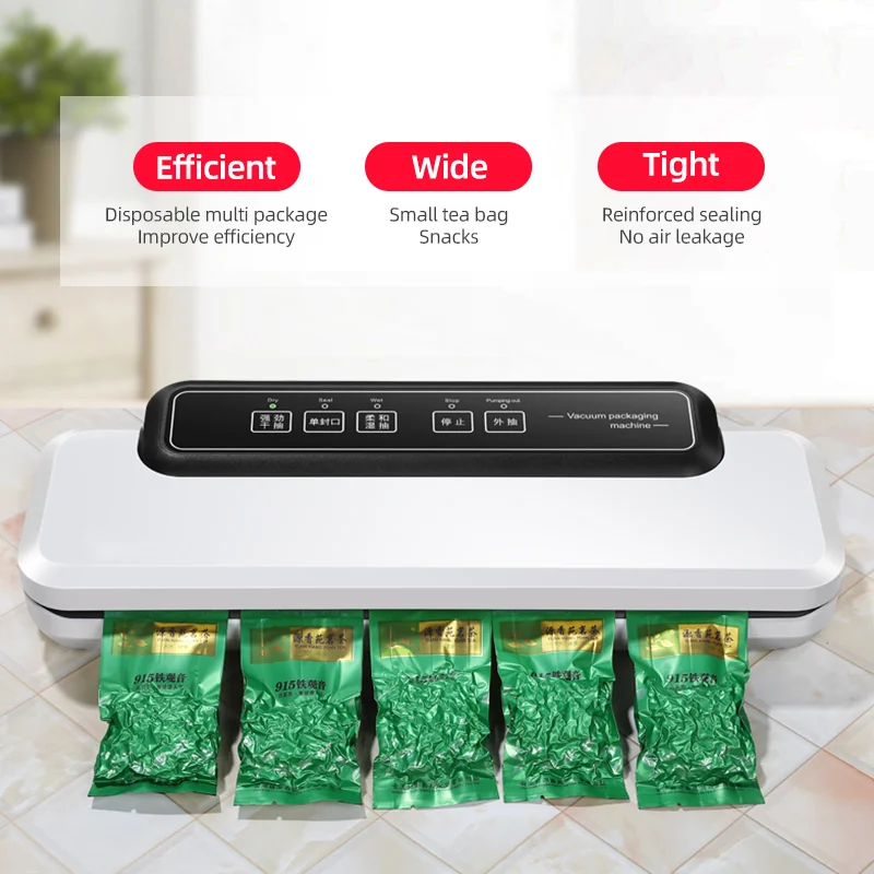 Pulse mode food vacuum sealer Food Preserve Marination Airtight Heat Sealing Vacuum Sealer Machine Vacuum Packing
