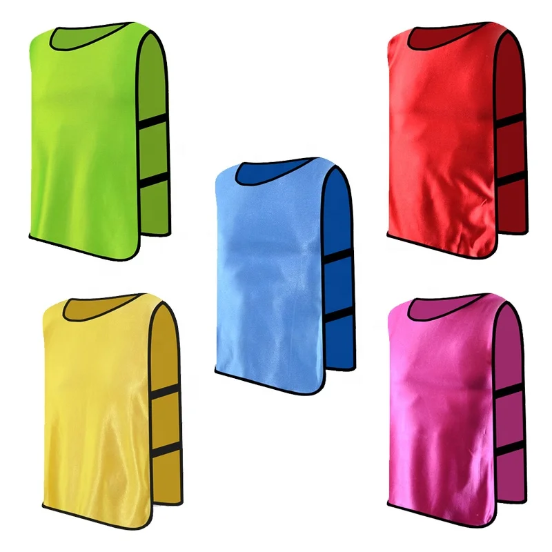 Custom best price football basketball bibs breathable football vest practice drying pennise soccer bibs
