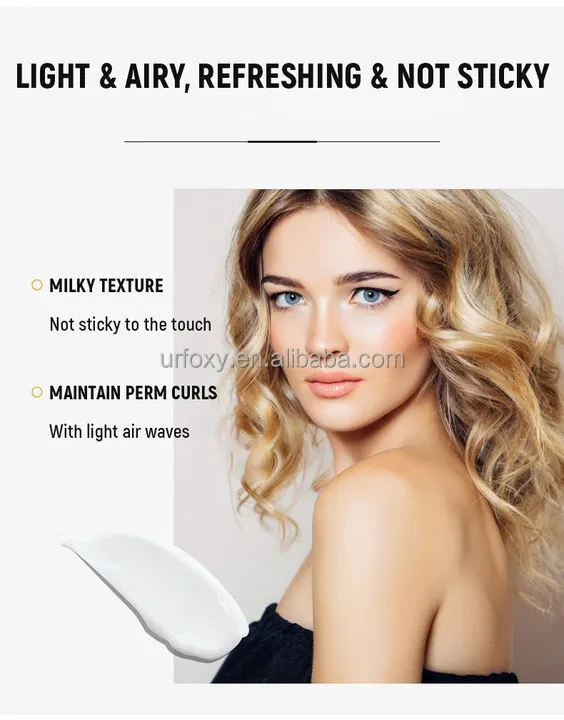 OEM/ODM Natural Organic Curly Hair Care Curl Defining Curls Moisturizing Cream Women Styling Products Private Label