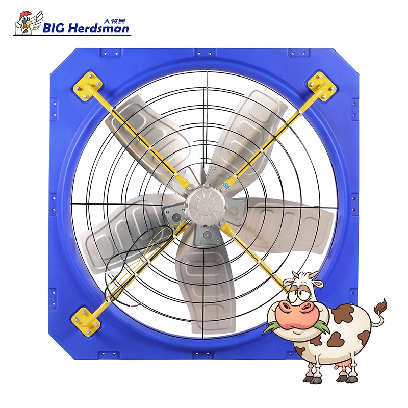 Factory wholesale 1380mm 1100W High Air volume dairy cow farm house cooling fan
