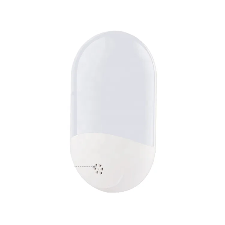 Plug in Wall Light Sensing LED Automatic Dusk Dawn Photocell Sensor Night Light Electric Bedside Smart Home Sensor Toilet Lamp