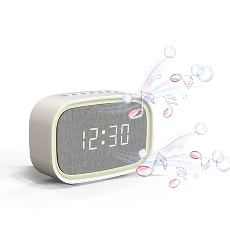 Amazon Hot Sale USB Rechargeable White Noise Sleep Machine Night Light Alarm Clock For Xiaomi