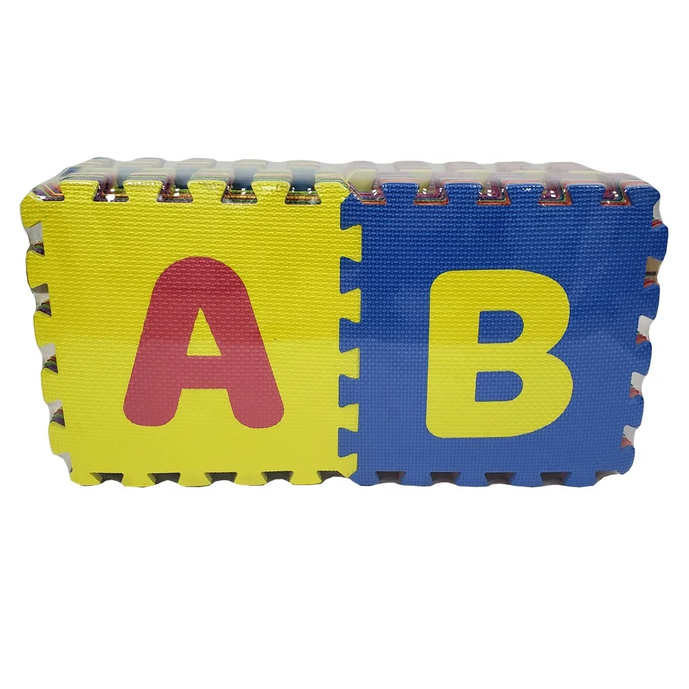 36 шт./компл. алфавит и номер головоломки коврик Дети Развивающие игрушки настил для игры из пенопласта коврик