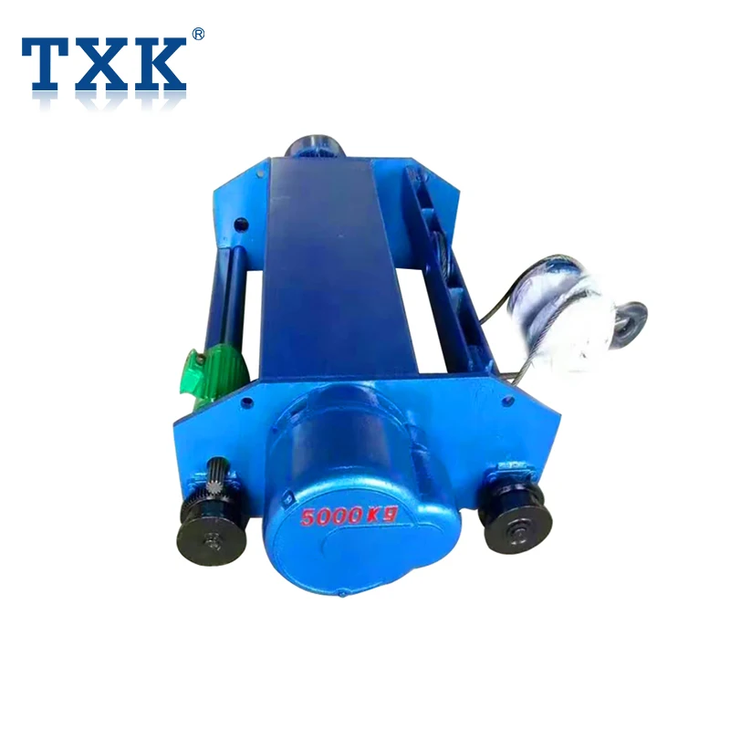 Heavy Duty Wire Rope Hoist 5Tonne Cable Pulling Winch With Wireless Remote Control Industrial Lifting Tool