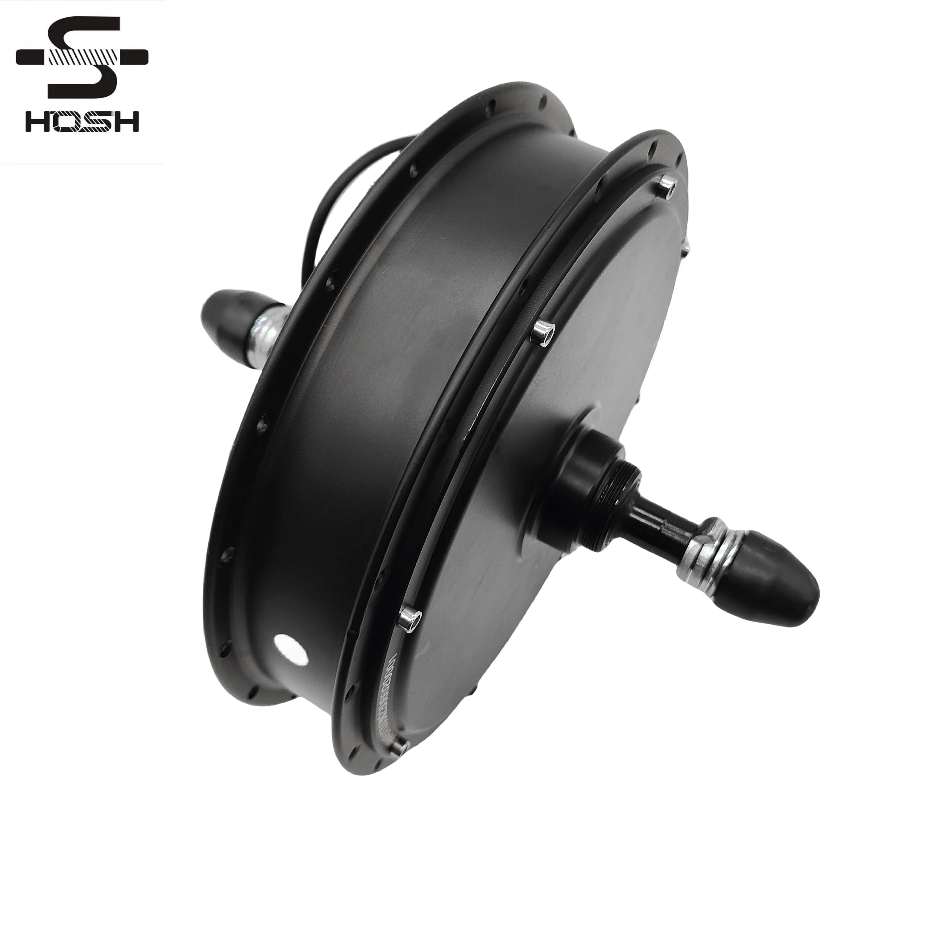 HOSH DDR-3K Brushless Gear Hub Rear Motor 48V 60V 70V 1500W Electric Bicycle Black Double Brushless Motor for E Bike with Chain