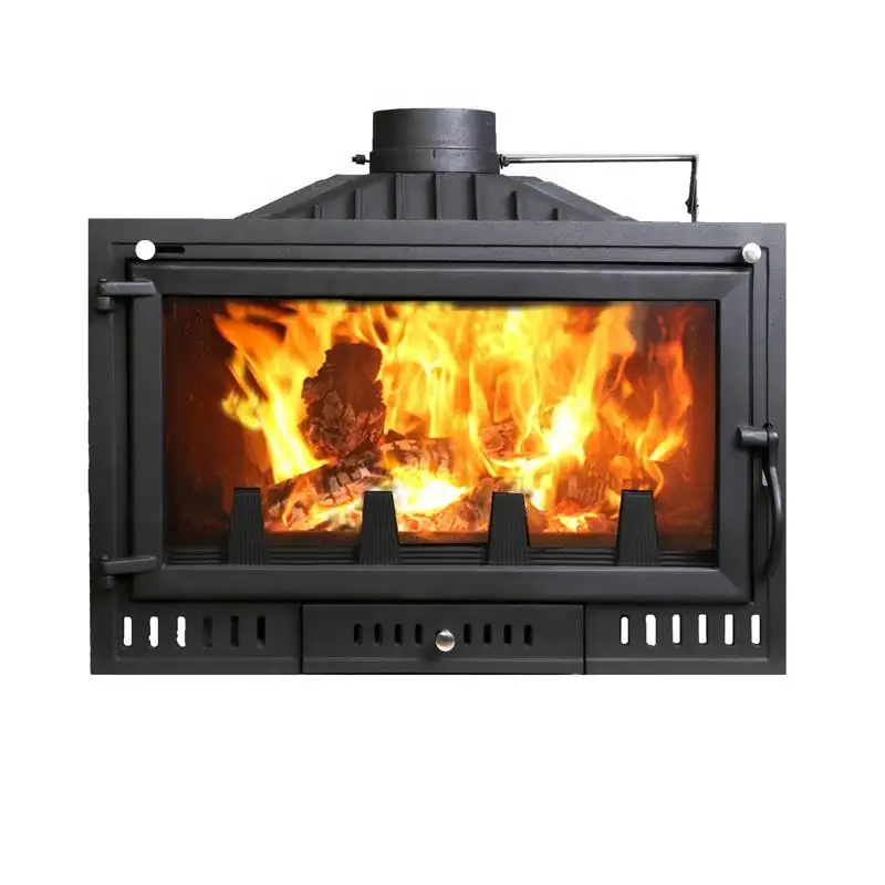 factory  interior garden cast iron fireplace Wood Burning Cast Iron Stove Real Fire Fireplace