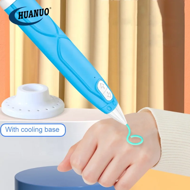 DIY Creative Educational Low Temperature 3d Drawing Toys Kids 3D Printing Pen For 6+ Ages