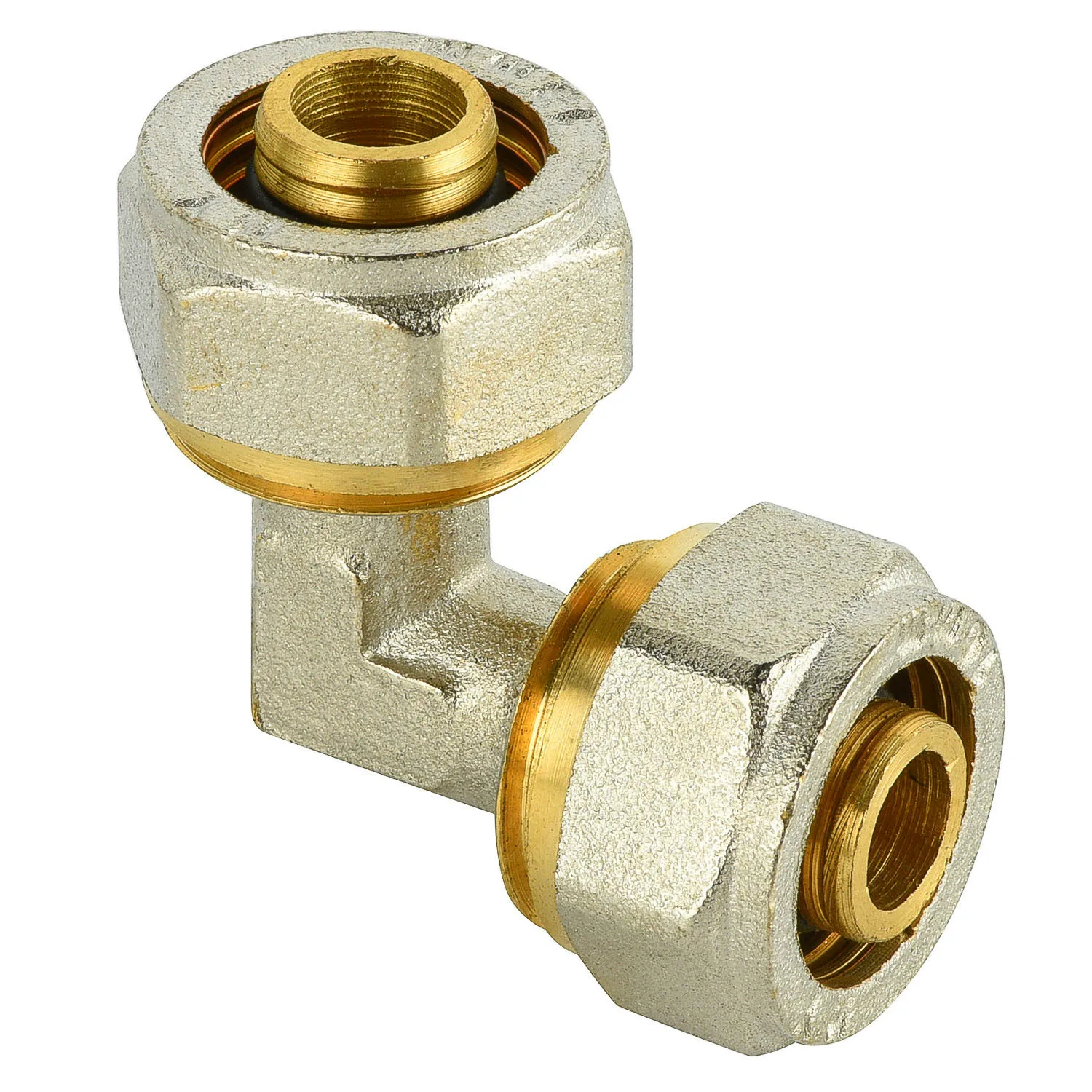 Brass Pex Double Elbow Size Pex al  Pex Pipes And Brass Fittings For Floor Heating