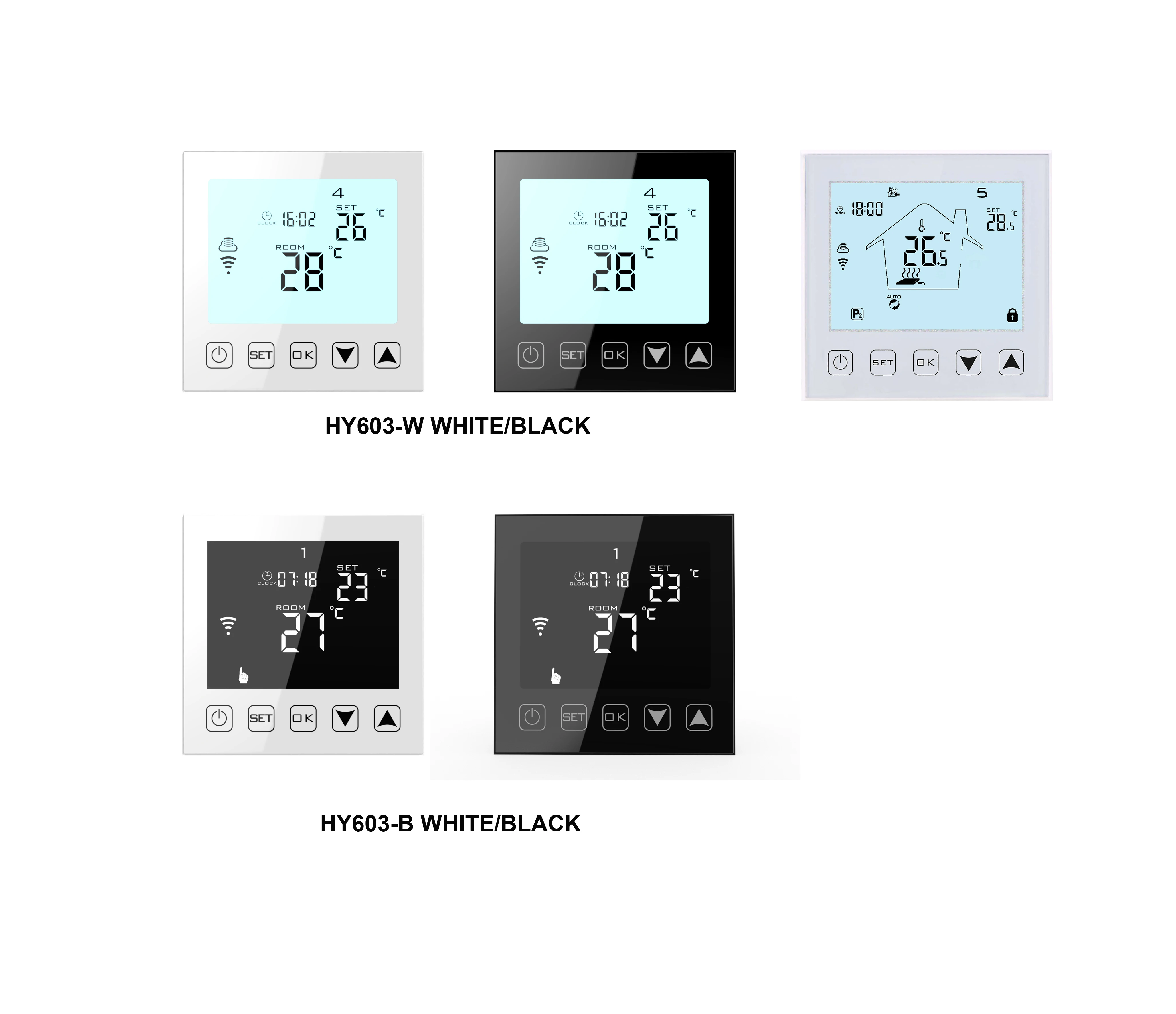 Heating Film  tuya HY603 Home Automatic Smart WIFI Far Infrared google home Alexa wifi digital underfloor heating thermostat