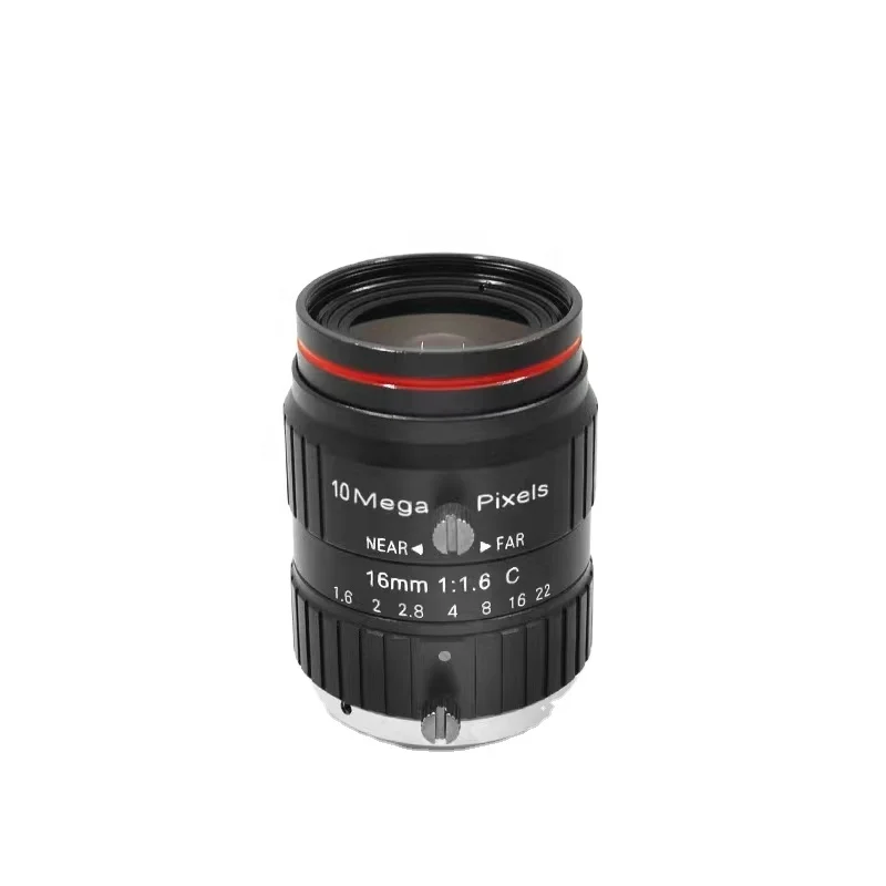 CW 10MP 16mm Camera Fixed Manual Iris C Mount CCTV Lens for CCTV Camera Lens