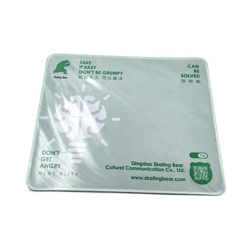 Printing Factory mouse pad of Skating Bear custom 25*30cm mouse pad printing service