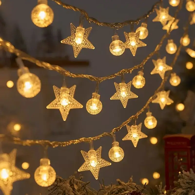 Waterproof Decorative Solar Powered Led String Lights Outdoor Garden Patio Lantern Christmas light