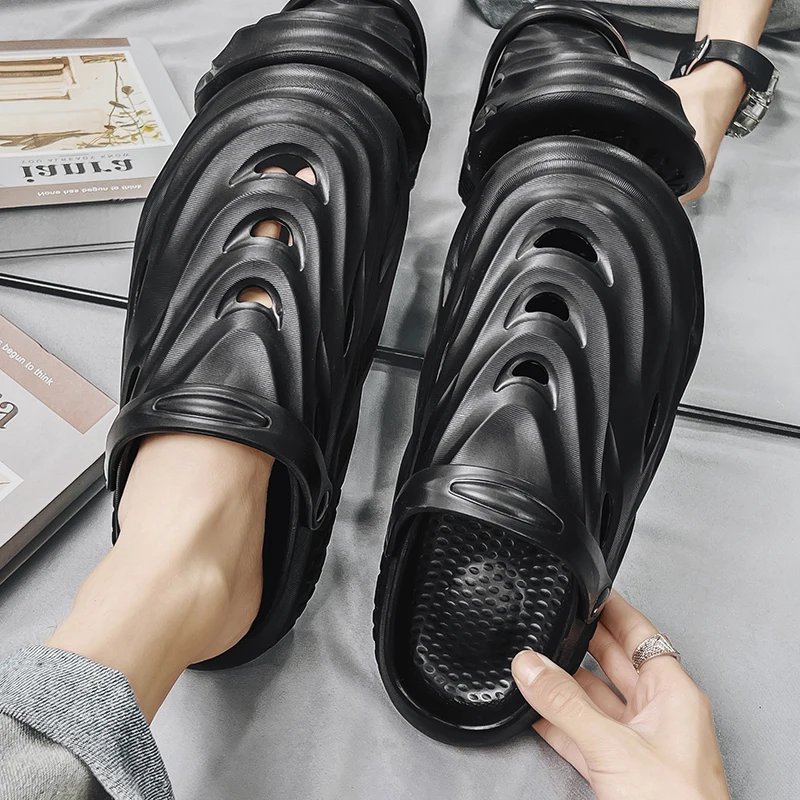 China manufacture custom foam footwear non-slipp soft eva slippers sandals for women men indoor outdoor platform slipper