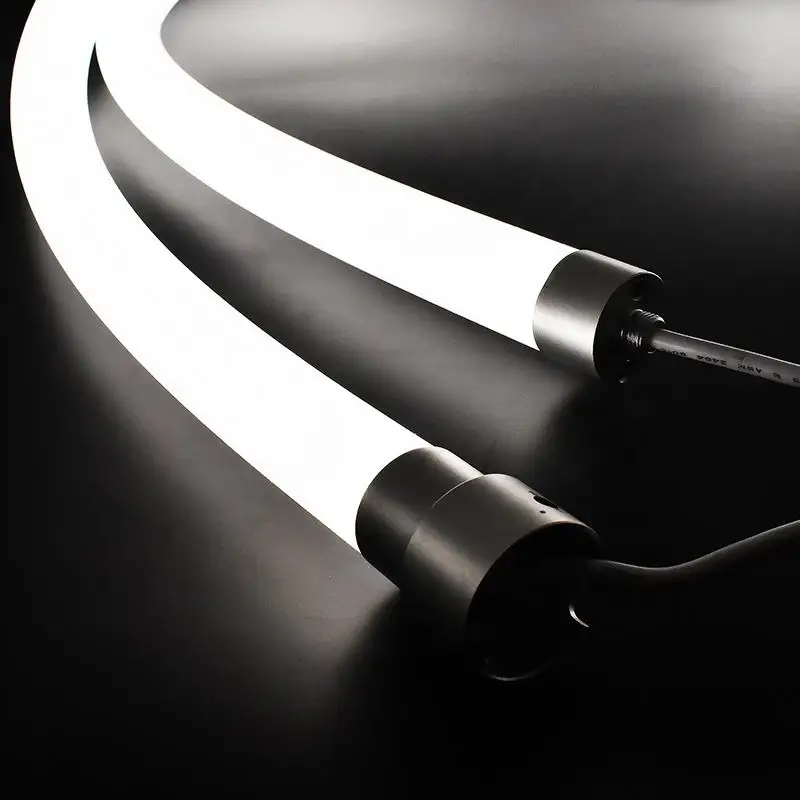 360 Degree Round Led Neon Flex White Rgb Silicone Strip Light Diameter 13mm 16mm 18mm 20mm 22mm 25mm 40mm 50mm