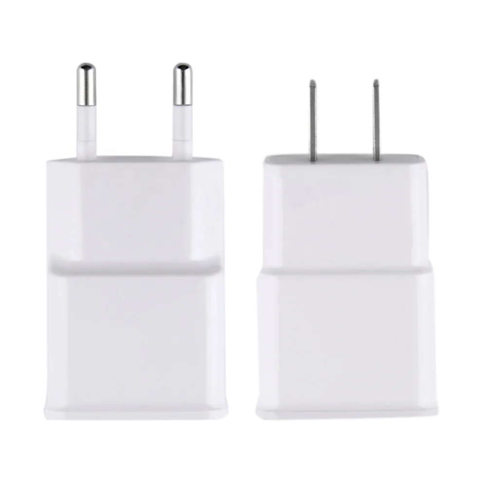 US/EU Plug AC Adapter Connector 5V 2A Dual USB 2-Port For Cellphone