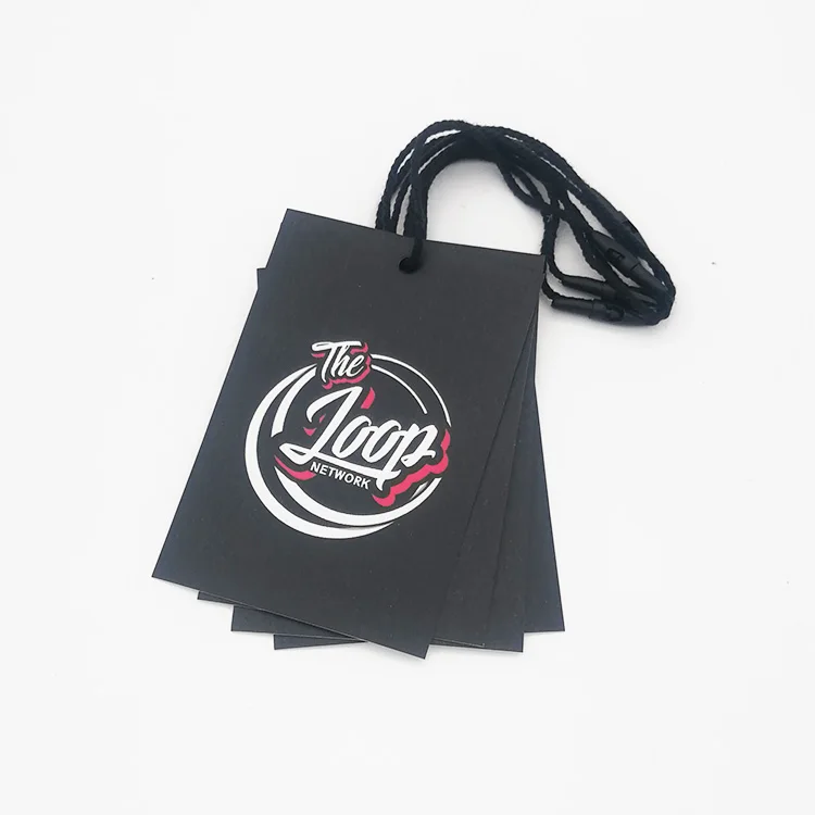 Wholesale Brand Name Personal Label Tags Custom Tag Labels  In Clothes