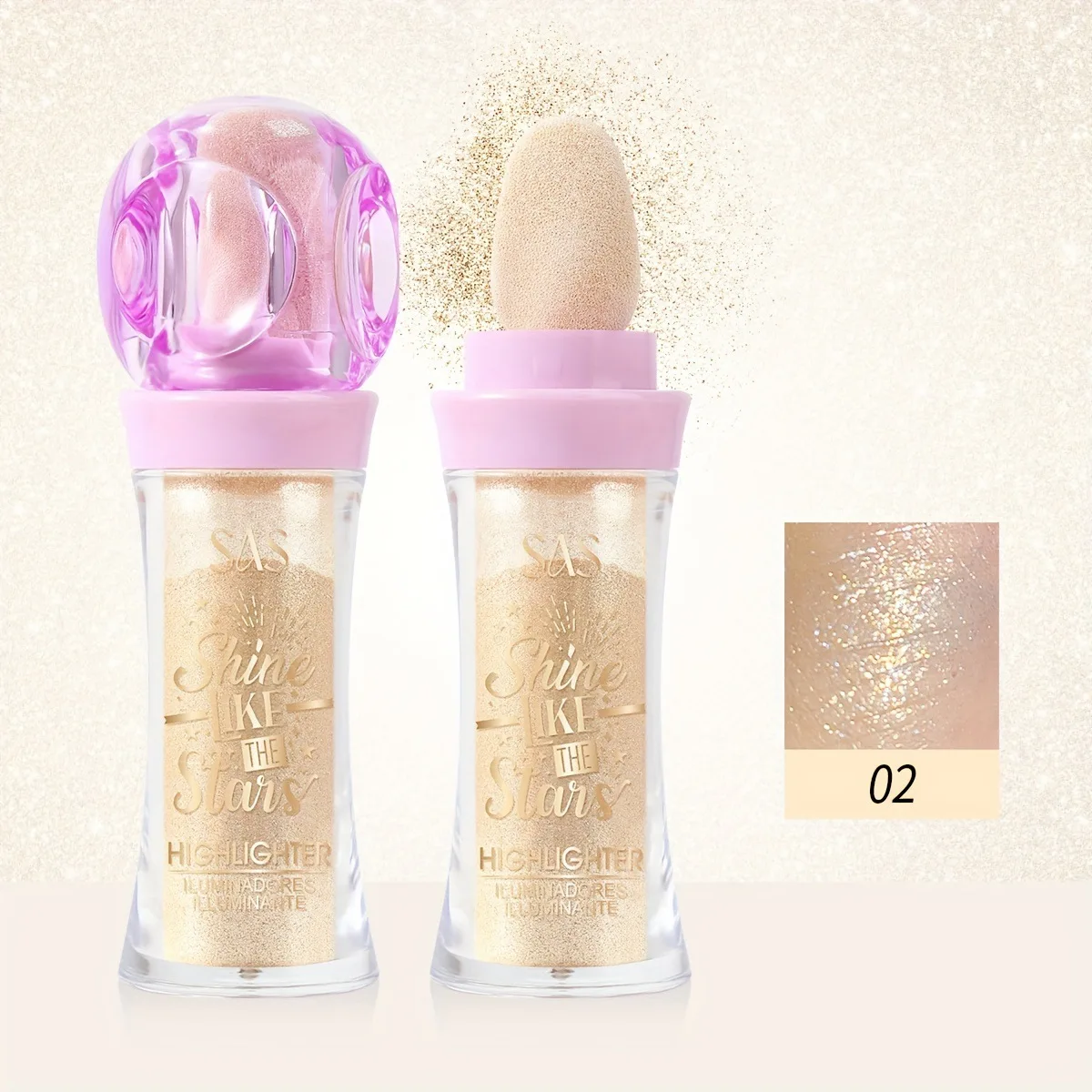 High gloss glitter, natural three-dimensional waterproof glitter