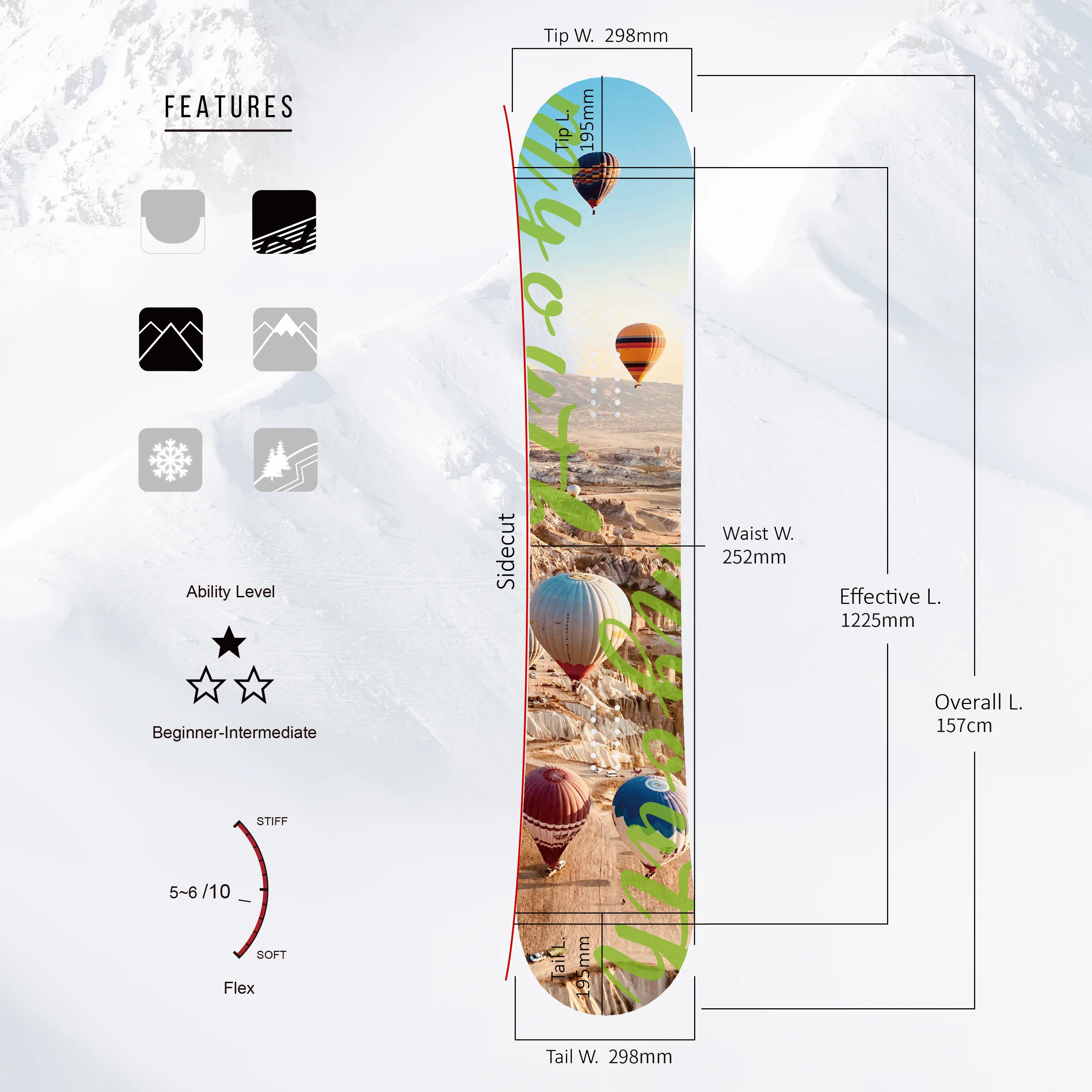 OEM ODM made in china adult all mountain custom snowboard daul snowboard