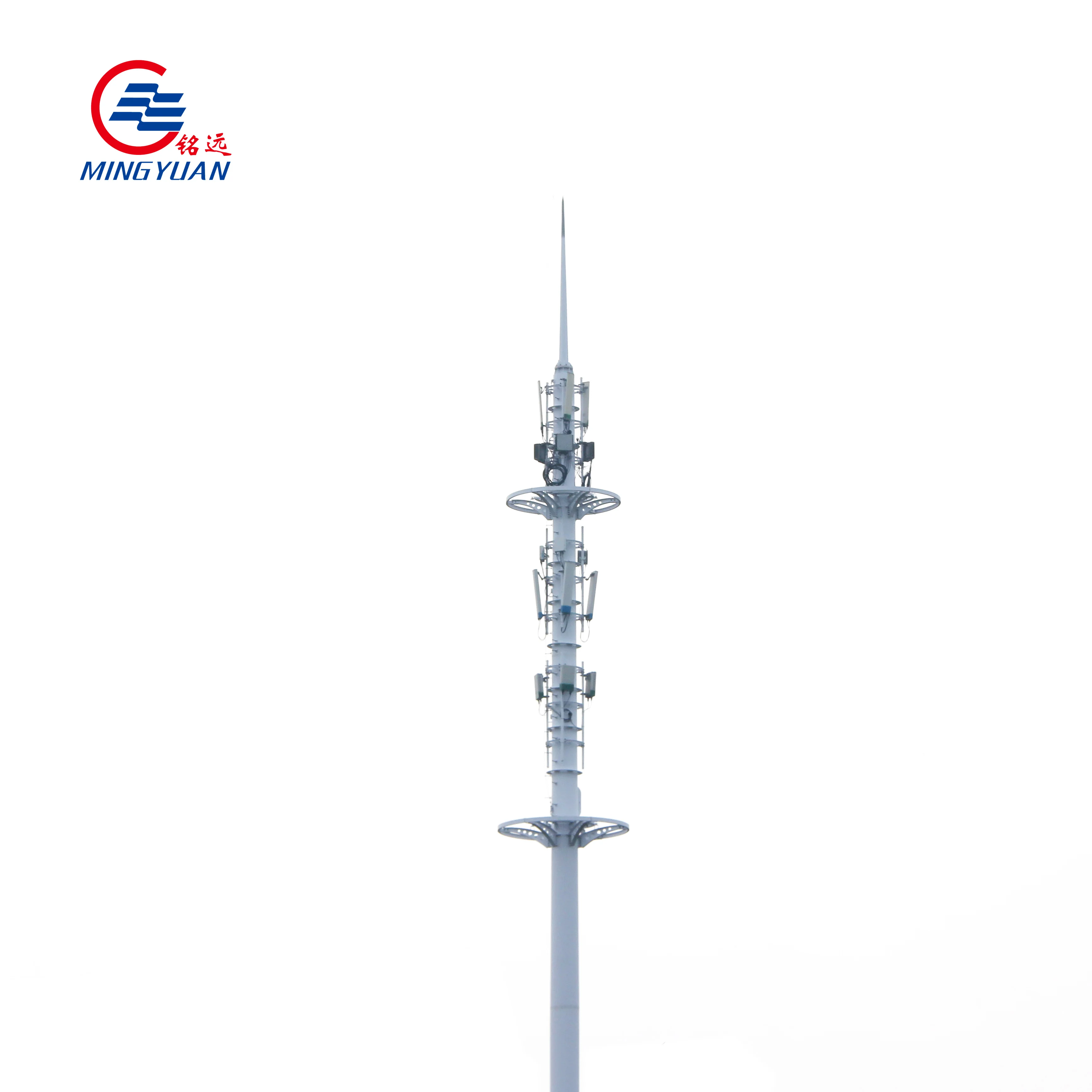 Высококачественные оцинкованные gsm-антенны, стальные конические моноблоки