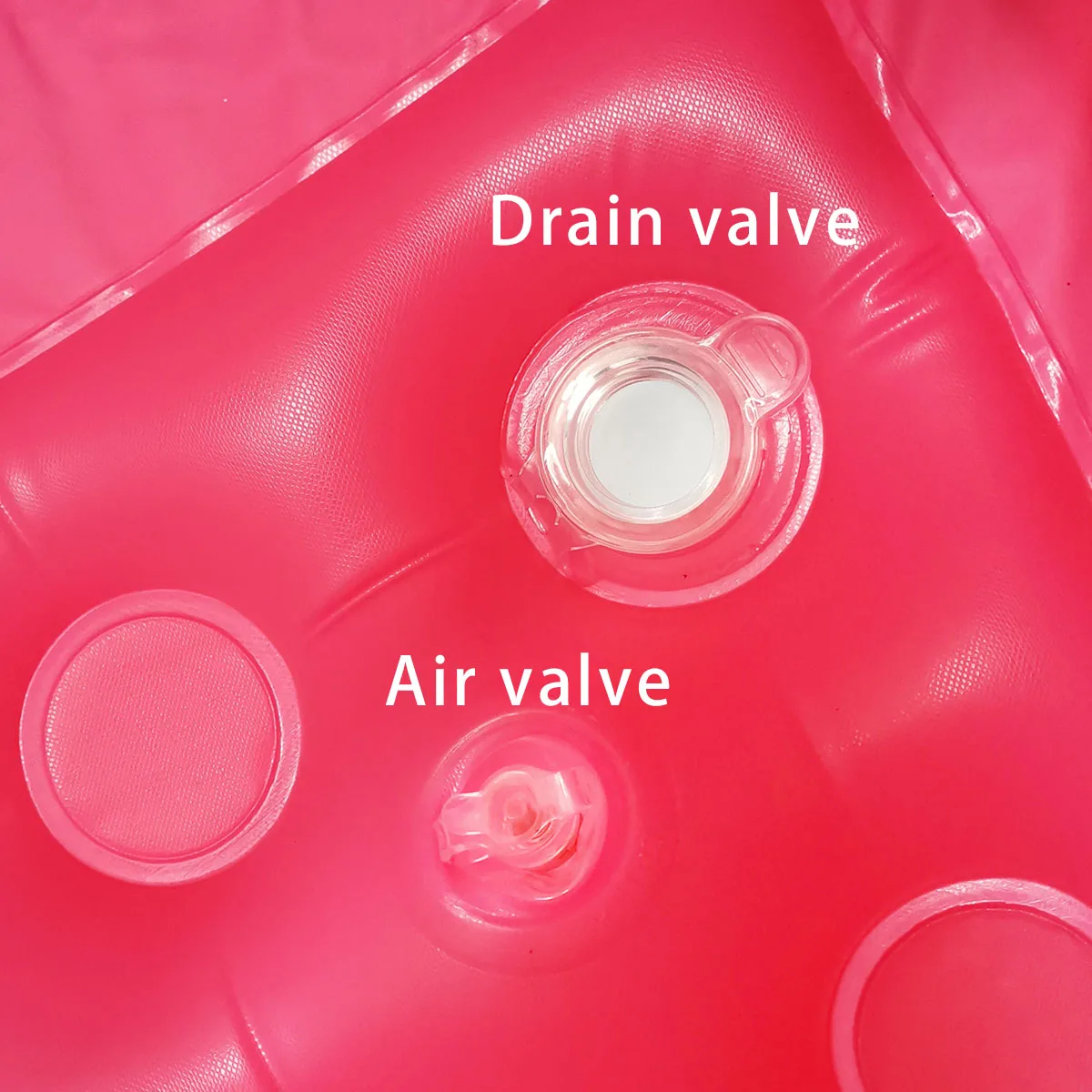 Inflatable PVC plastic pink portable intex above ground outdoor swimming pool for children families bathing recreation