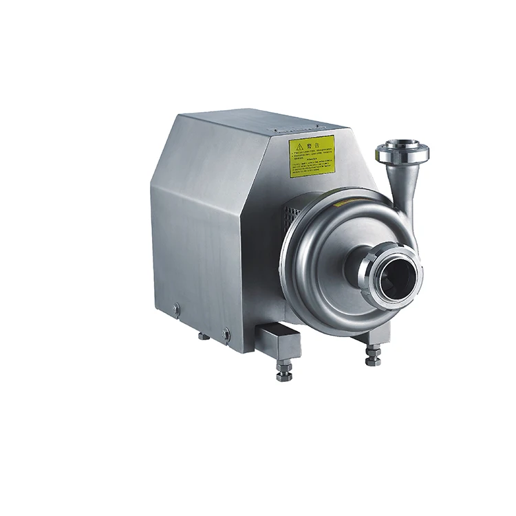 Stainless Steel Food Grade Milk Centrifugal Pump With Open Impeller