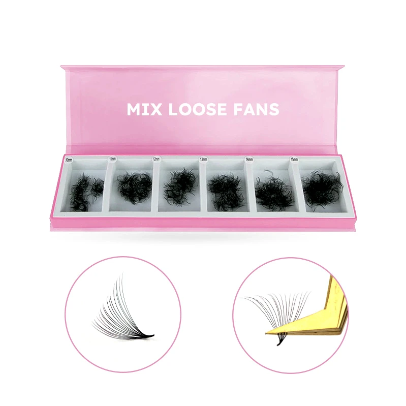 Оптовая цена от производителя вееры для наращивания ресниц лотки готовых ручной работы свободные объема