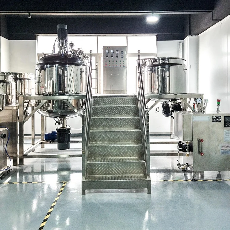 CYJX Vacuum Emulsifying Mixer Lipstick Mixing Making MachineFactory Manufacturer Vacuum Emulsifier Machine Make Cheese Equipment