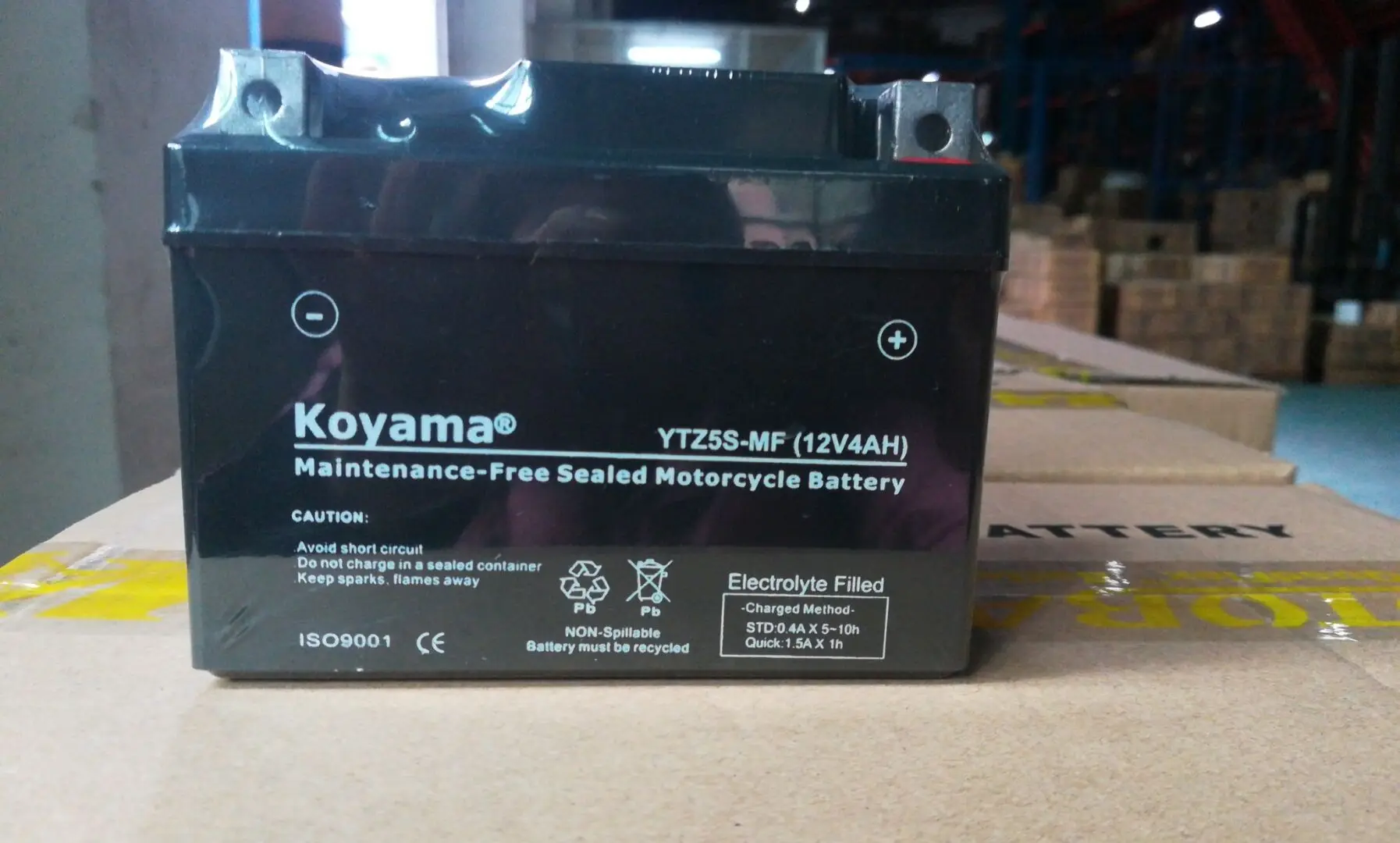 12 В 4 Ач Камбоджа самый продаваемый аккумулятор высшего качества YTZ5S для