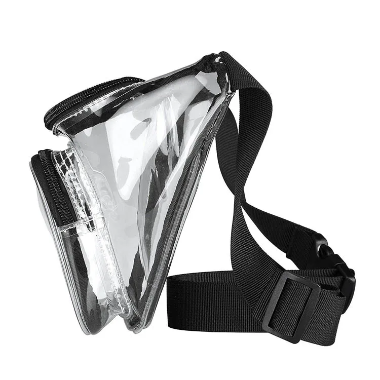 Custom Clear PVC Sport Fanny Pack Waist Bag