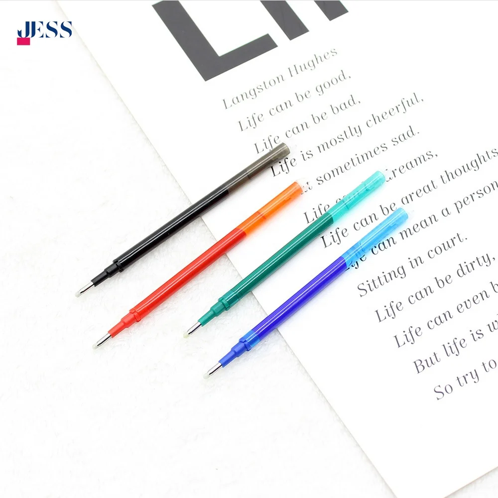 Wholesale Popular Good Quality 0.5mm/0.7mm Multicolor Erasable Pen Refill Gel Pen Refill