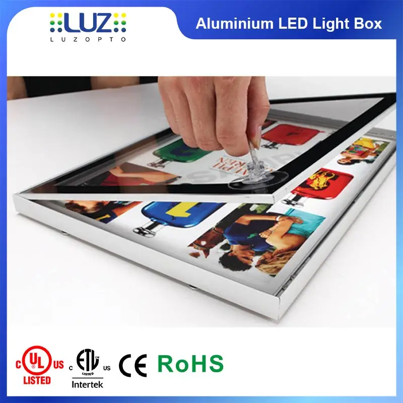 Factory Custom Light Box Menu Led Advertising Menu Board For Restaurant Menu order light box